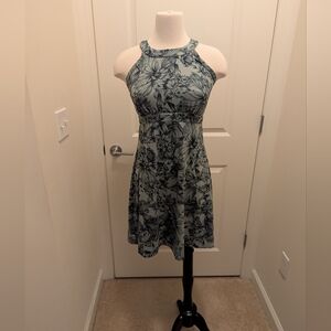 Balance Collection Floral Print Halter Dress Size S